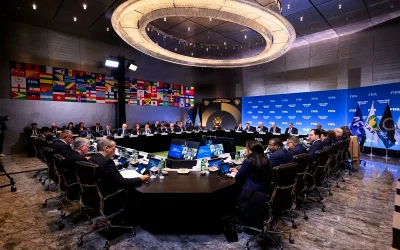 Infantino felicita al presidente de la Asociación Palestina de Futbol por su “resilencia”