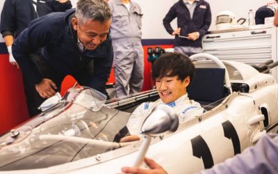 Yuki Tsunoda devolverá a la pista al mítico RA272 en el Gran Premio de México