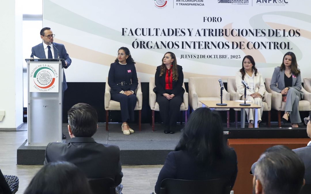 Llaman en foro a fortalecer la confianza en los órganos internos de control