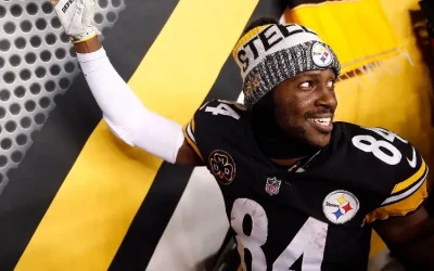 Antonio Brown sale de prisión, pero quedará en arresto domiciliario