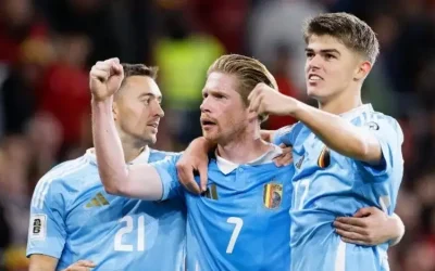 Bélgica deja ir su clasificación al Mundial tras empatar vs Kazajistán