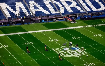 España se viste de gala para recibir por primera vez un juego de temporada regular de la NFL