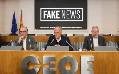 La Liga responde a Florentino Pérez y lo acusa de ‘mesiánico, sectario y supremacista’