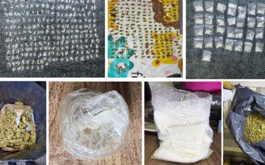 Detienen a 14 personas y aseguran más de mil 500 dosis de drogas tras cateos en CDMX