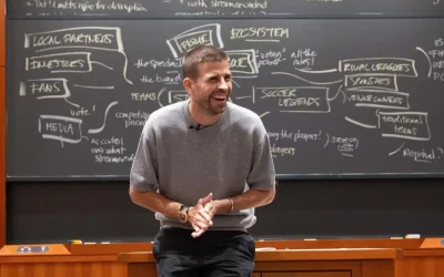 Debuta Piqué como profesor invitado en Harvard analizando la Kings League