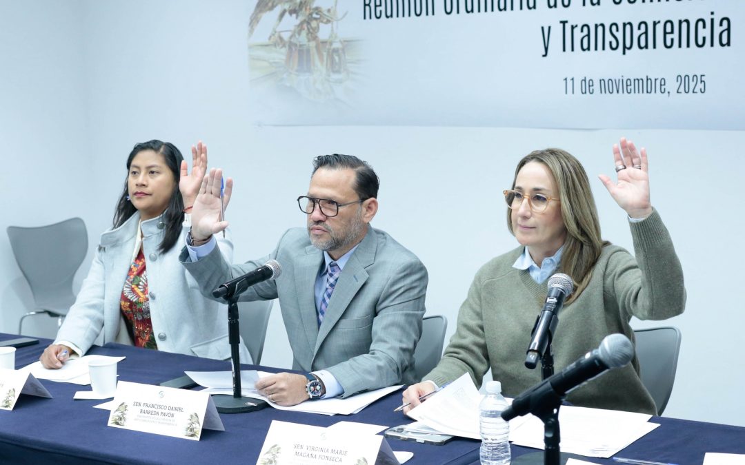 Avalan en el Senado reformas para fortalecer transparencia y protección de datos personales en la ASF