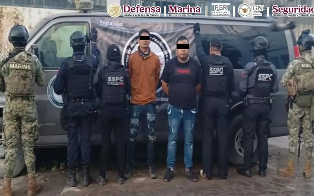 Detienen en Sinaloa a 5 presuntos miembros de “Los Chapitos” y “Los Mayos”