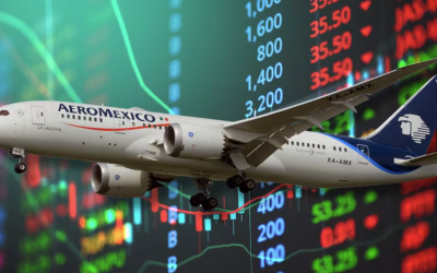 Regresa Aeroméxico a las Bolsas de México y Nueva York