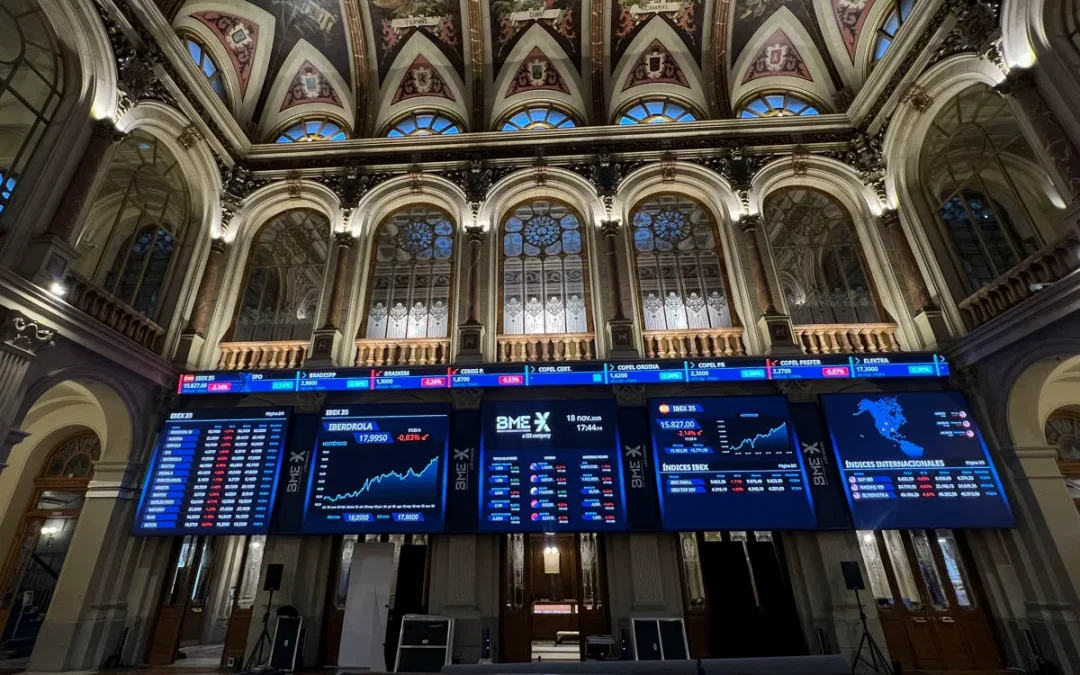 Cae mayoría de bolsas europeas alrededor del 2% al cierre, por las dudas con inversiones en IA