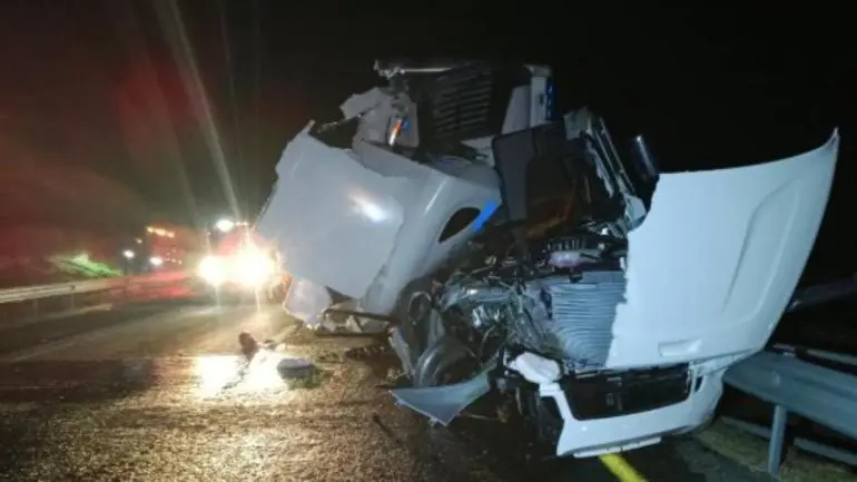 Fuerte choque en la León–Salamanca deja nueve muertos y dos heridos