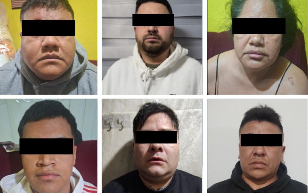 Desarticulan banda dedicada al robo de casa habitación y narcomenudeo en CDMX