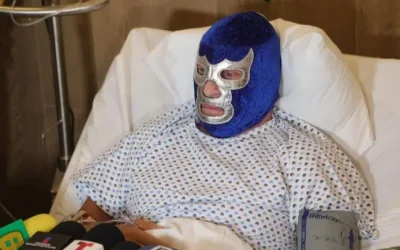 Blue Demon Jr. sale del hospital y anuncia su gira de despedida