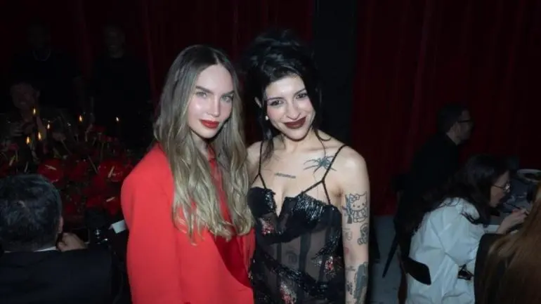 Belinda y Cazzu: El histórico encuentro que robó miradas en la gala GQ México 2025
