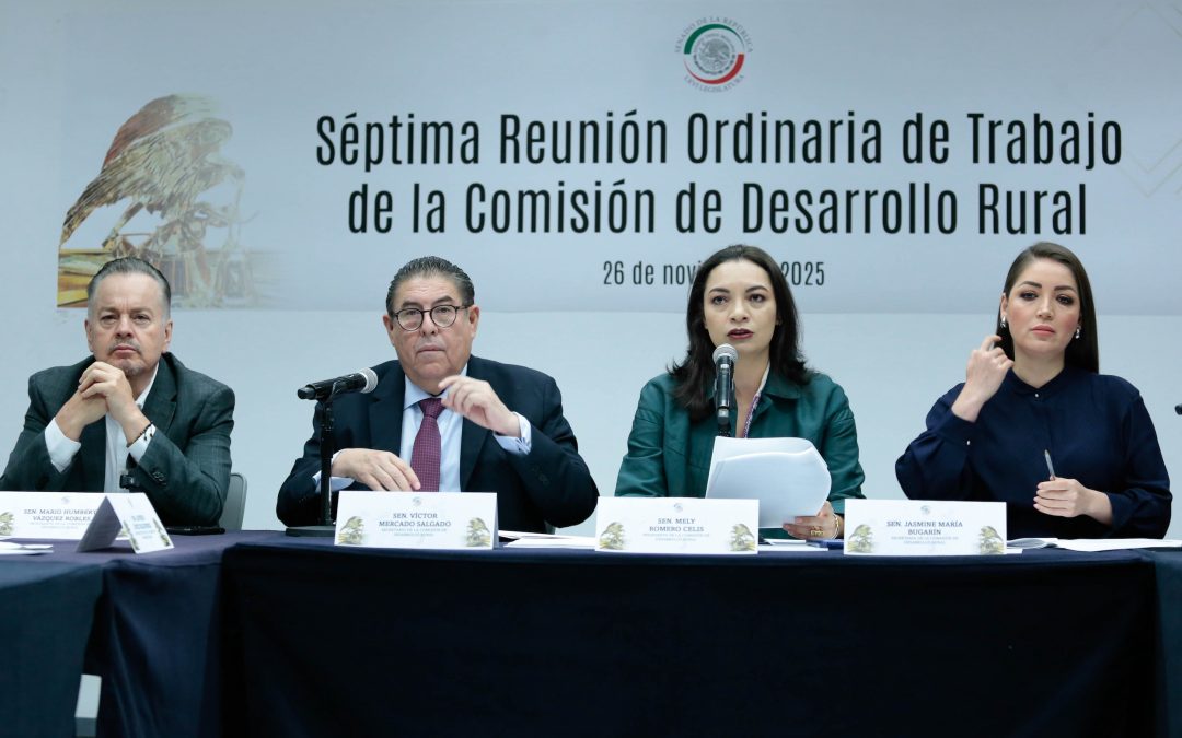 Plantean en el Senado reunión con funcionarios de Agricultura para detallar apoyos a productores del campo