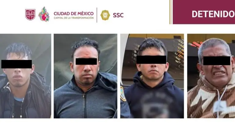 Frustran robo a tienda departamental en Barrio Loreto y detienen a cuatro asaltantes