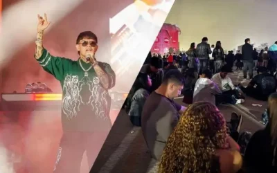 Junior H llega tarde: fanáticos esperan casi siete horas en Tijuana