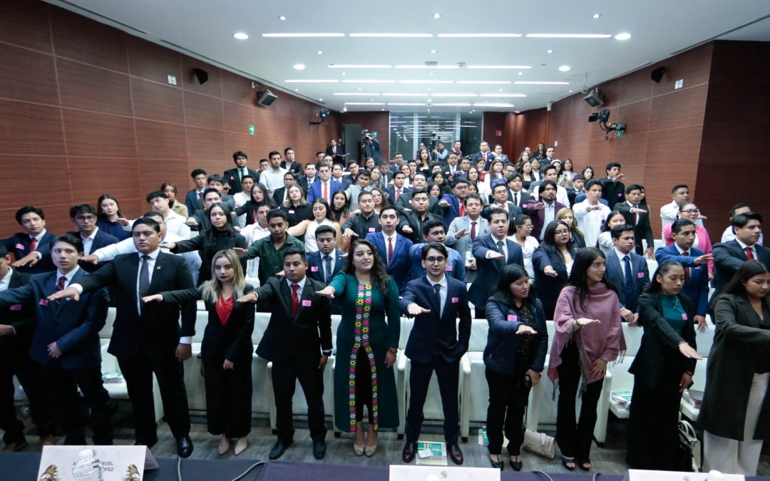 Parlamento Juvenil “Las Voces de la Nueva Era 2025” de Chiapas, en el Senado.
