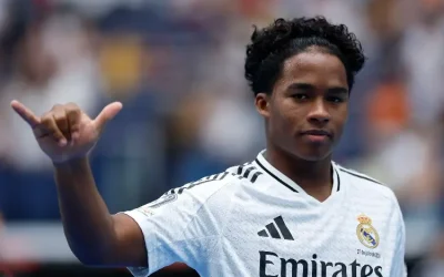 Endrick con pie y medio fuera del Real Madrid