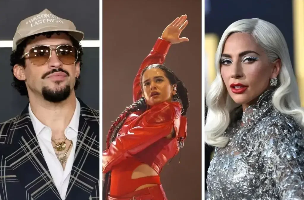 Bad Bunny, Rosalía y Lady Gaga, el podio de la música en 2025