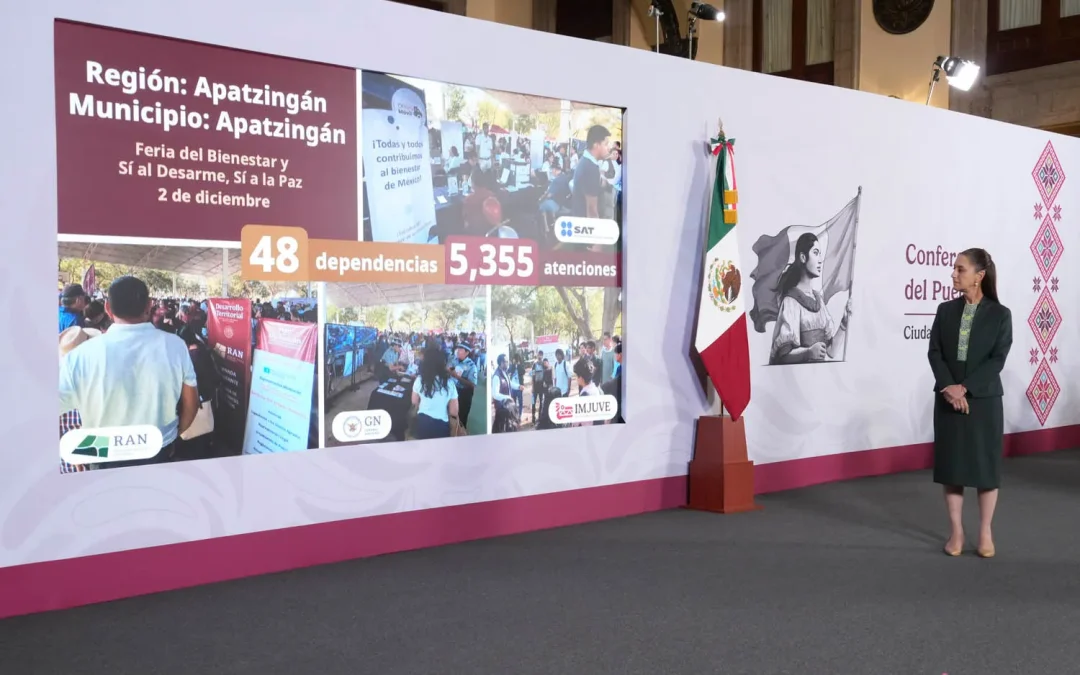 Presenta Gobierno federal avances del Plan Michoacán por la Paz y la Justicia
