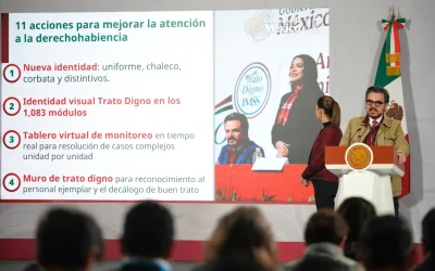 Relanza IMSS Estrategia de Trato Digno con más de 2 mil agentes y mil módulos en sus unidades médicas