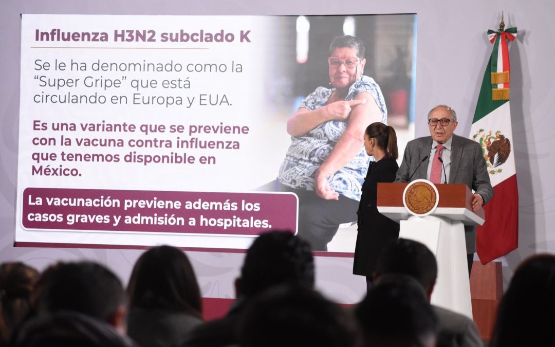 Llama Salud a vacunarse contra la influenza A H3N2 por su mayor capacidad de contagio