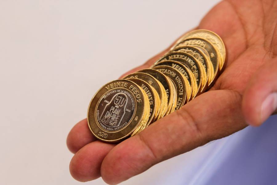 Ejecutivo federal envía propuesta para modificar monedas de 10 y 20 pesos
