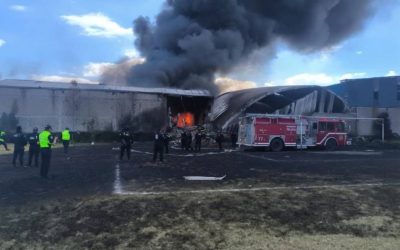 Se desploma jet privado en Toluca; seis personas pierden la vida