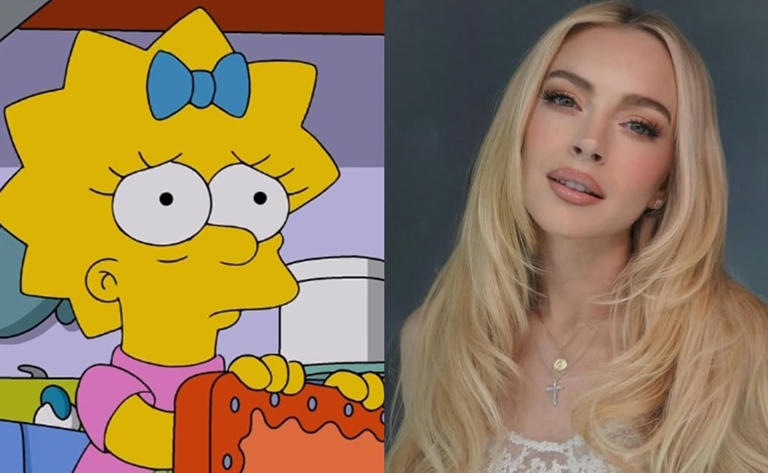 Lindsay Lohan llega a «Los Simpson» como la voz de «Maggie»