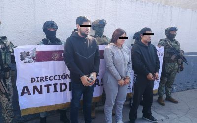Detienen Ejército y GN en Tijuana al capo Gustavo “N” y a 4 sicarios con armas y droga.