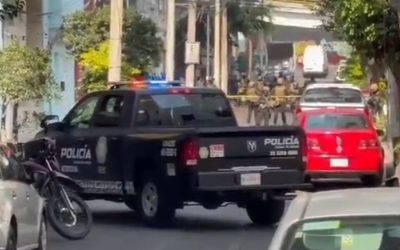 Balacera en la colonia Cuauhtémoc, CDMX, en operativo para detener a extorsionadores