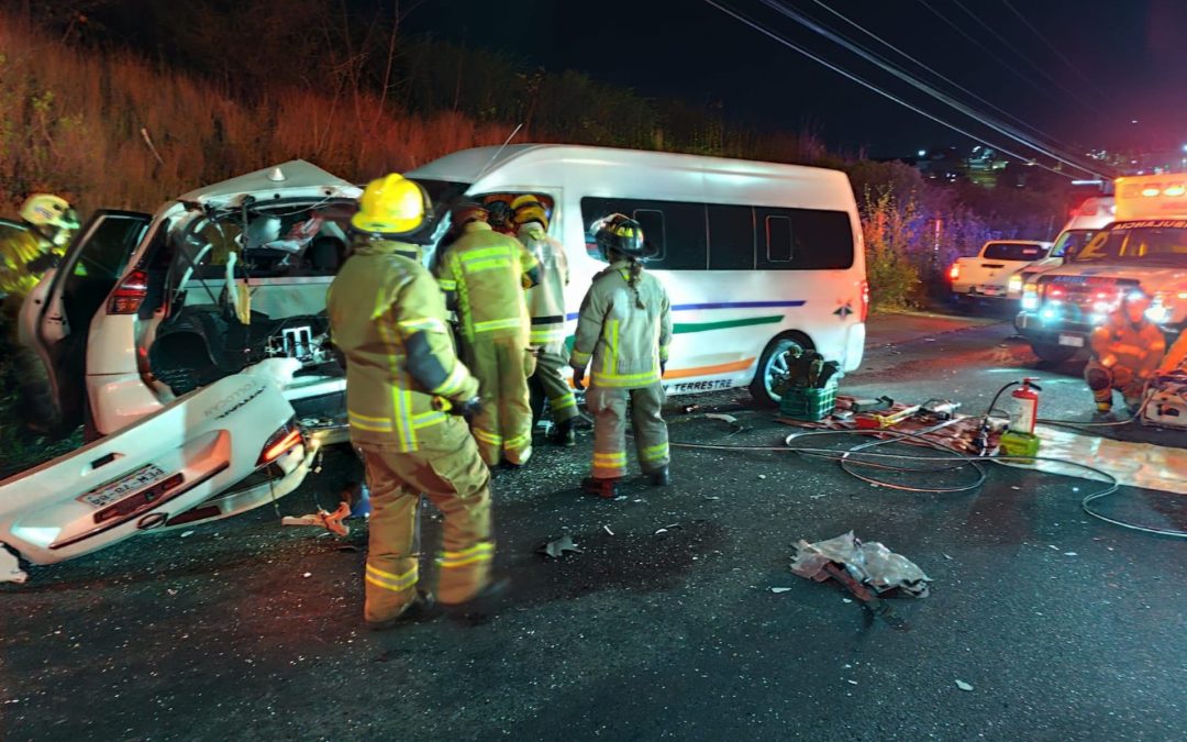 Carambola en Morelia, Michoacán, deja dos muertos y siete heridos