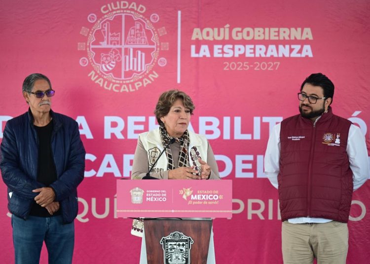 Periférico Norte del Estado de México será rehabilitado en 2026: Delfina Gómez