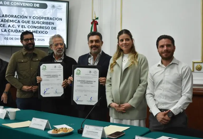 Congreso de la Ciudad de México firma alianza con Ecoce para fortalecer la educación ambiental