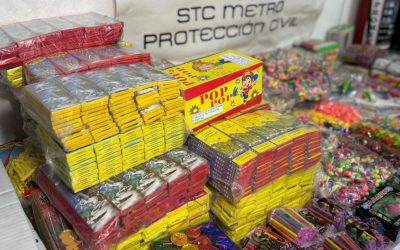 Operativo Cero Pirotecnia del Metro CDMX