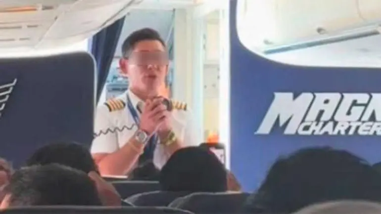 Pánico en el AICM: Piloto de Magnicharters se atrinchera en cabina tras despido