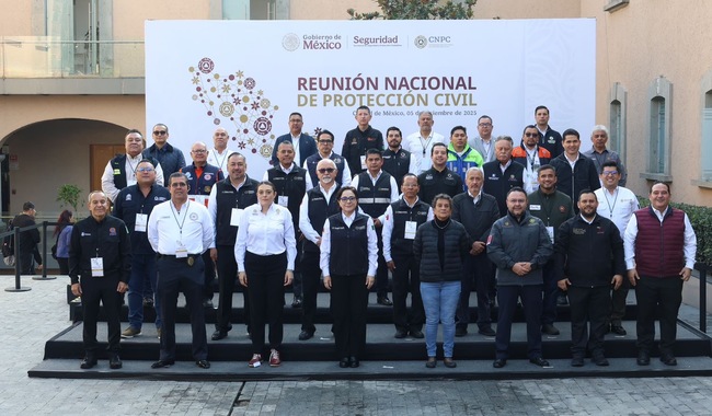 Coordinación, prevención y preparación, ejes centrales de la Protección Civil en 2025