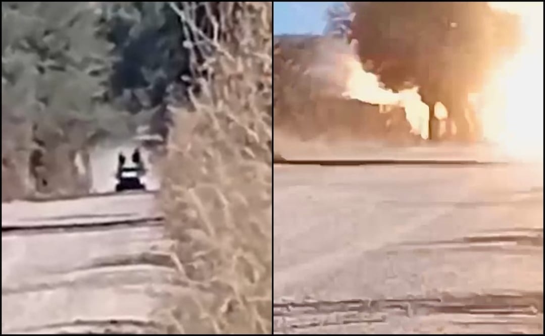 Grupo ligado al CJNG se adjudica ataque con explosivos a patrulla de la Policía de Zacatecas