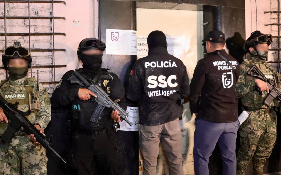 Aseguran 150 toneladas de autopartes robadas en la alcaldía Cuauhtémoc, CDMX