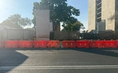 Avanza construcción de Parque Elevado en Calzada de Tlalpan