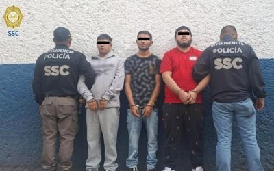 Caen tres integrantes de la Unión Tepito