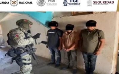 Operativos en Navolato y Mazatlán dejan a 5 detenidos
