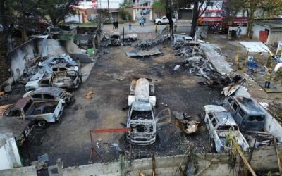 Explosión en gasera de Tabasco; deja 14 vehículos dañados y dos lesionados
