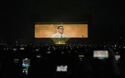 Bad Bunny confunde a Perú con Chile durante concierto en Lima