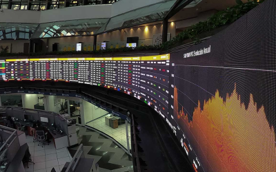 Gana la Bolsa Mexicana 0.32%, anota nuevo máximo y acumula 3 avances al hilo