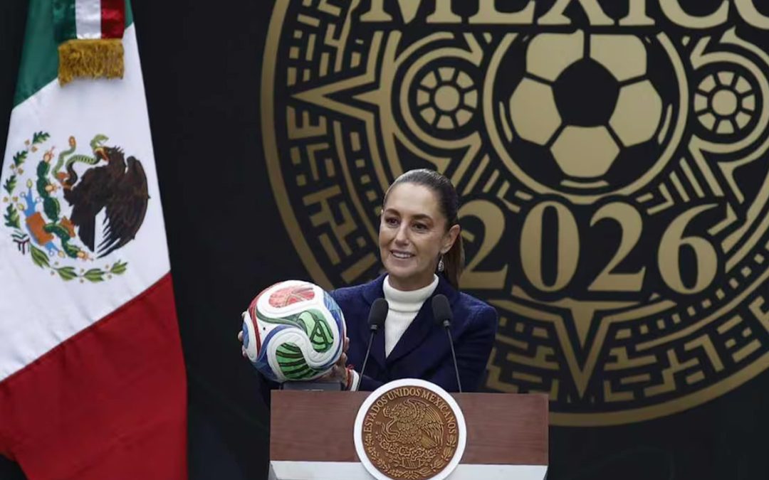 Sheinbaum propone acuñar 3 monedas conmemorativas por Mundial 2026