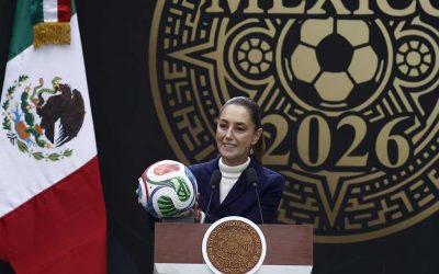 Sheinbaum propone acuñar 3 monedas conmemorativas por Mundial 2026