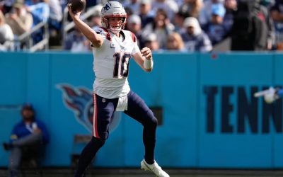 Drake Maye, de Patriots, confía en emular a leyendas como Tom Brady y Michael Jordan