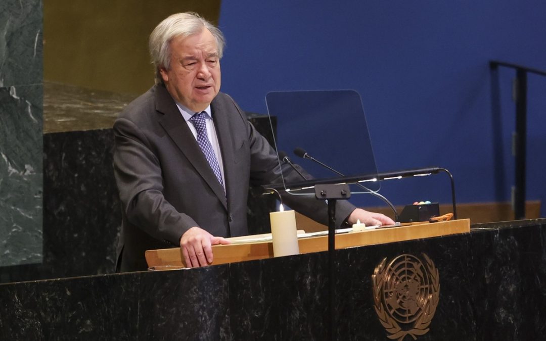 Predice Guterres un 2026 de “caos” y dice que “solo ONU puede autorizar uso de la fuerza”