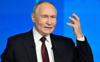 Valora Putin ceder activos rusos congelados en EUA para reconstruir Ucrania o Palestina